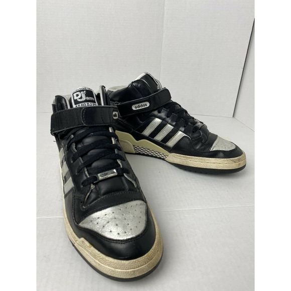 Adidas Forum Def Jam 25th Anniversary Edition Black Silver Size 10.5 High Top main image 5